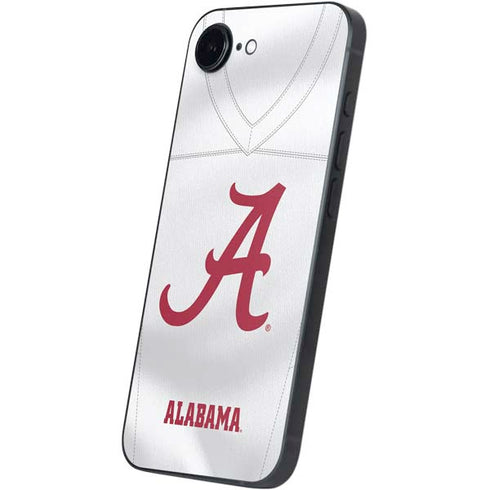 University of Alabama White Jersey iPhone 16e Skin